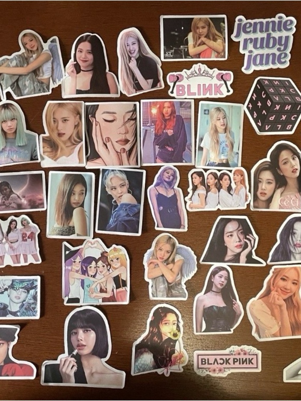 Blackpink Stickers K-POP 50 Stickers Music Matte Journal Scrapbook